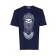 Tricou IH NOM UH NIT, Paisley Mask Graphic, Bleumarin, Regular Fit - NUW25231D55 Tricou IH NOM UH NIT, Paisley Mask Graphic, Bleumarin, Regular Fit - NUW25231D55