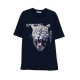 Tricou IH NOM UH NIT, Tiger Print in Front, Negru - NUW25243009 Tricou IH NOM UH NIT, Tiger Print in Front, Negru - NUW25243009
