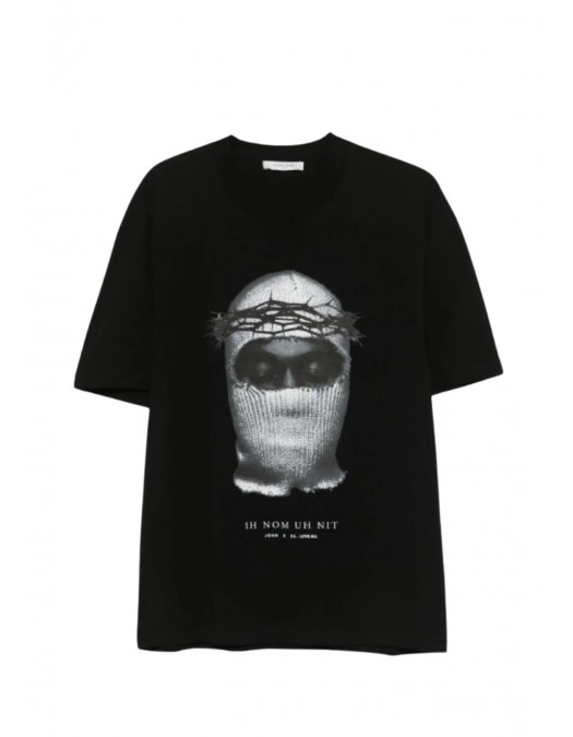 Tricou IH NOM UH NIT, Mask Print, Crown of Thorns Black - NUW25246009 Tricou IH NOM UH NIT, Mask Print, Crown of Thorns Black - NUW25246009