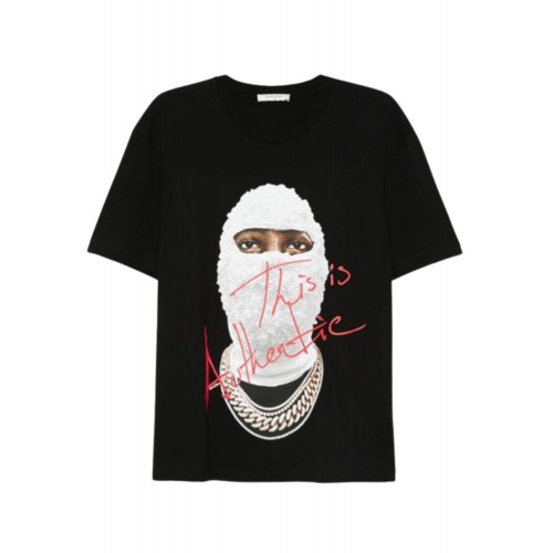TRICOU IH NOM UH NIT, This is Authentic Red Print, Negru TRICOU IH NOM UH NIT, This is Authentic Red Print, Negru