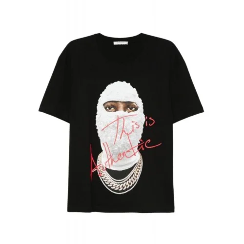 TRICOU IH NOM UH NIT, This is Authentic Red Print, Negru