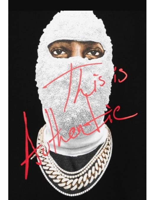 Bluza IH NOM UH NIT,  MASK PRINTED, Black - NUW25260009