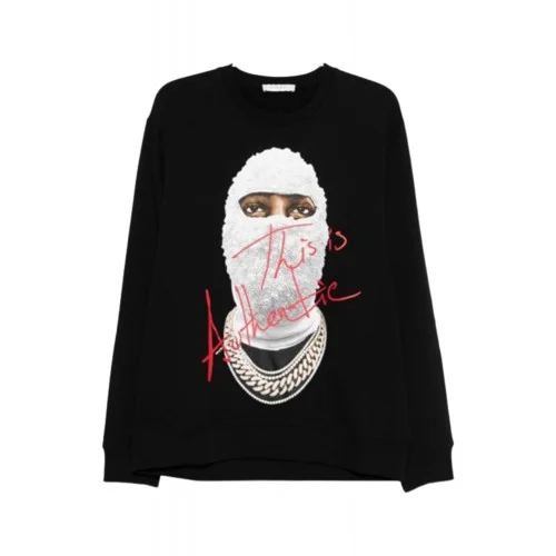 Bluza IH NOM UH NIT,  MASK PRINTED, Black