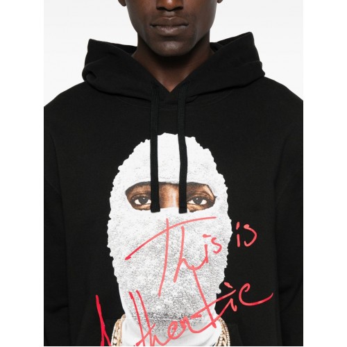 HANORAC IH NOM UH NIT, This is Authentic Red Print, Negru HANORAC IH NOM UH NIT, This is Authentic Red Print, Negru