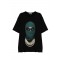 Tricou IH NOM UH NIT, Dark Green Mask Print, Black
