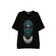 Tricou IH NOM UH NIT, Dark Green Mask Print, Black - NUW25280009