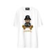 Tricou DOMREBEL, NY BEAR, White - NYBEAROWHITE