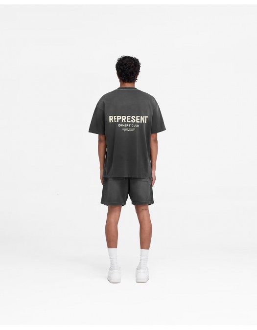 Pantaloni scurti, FEAR OF GOD, Cotton, Shorts, Owners Club, Aged Black - OCM1000040330 Pantaloni scurti, FEAR OF GOD, Cotton, Shorts, Owners Club, Aged Black - OCM1000040330