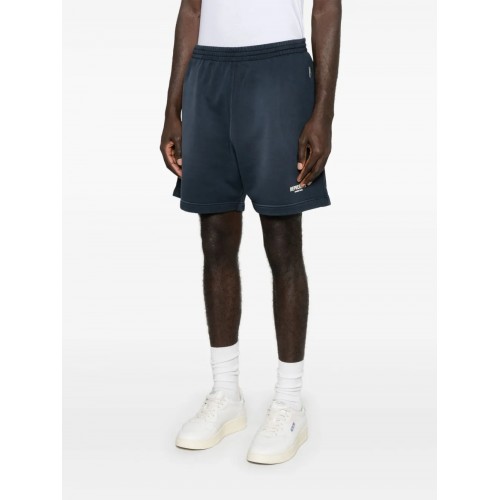 Pantaloni scurti REPRESENT, Logo Print Track Shorts, Navy Blue