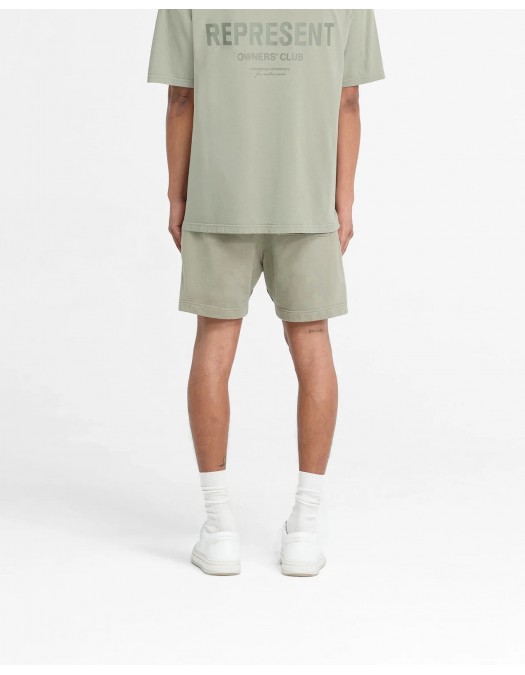 Pantaloni scurti REPRESENT, Owners Club Shorts, Pastel Green - OCM10000432X