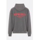 Hanorac Represent Owners Club oversize hoodie in jersey, Gri - OCM4111302