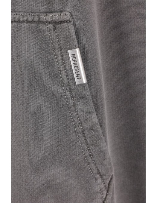 Hanorac Represent Owners Club oversize hoodie in jersey, Gri - OCM4111302