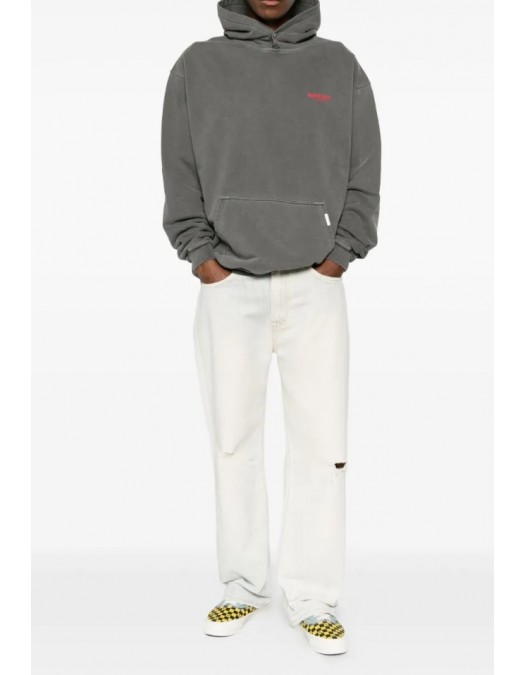 Hanorac Represent Owners Club oversize hoodie in jersey, Gri - OCM4111302