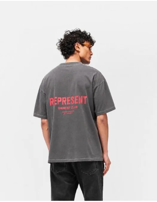 Tricou REPRESENT, Owners Club, Grey - OCM4111402