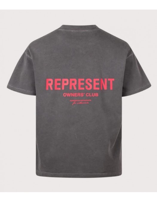 Tricou REPRESENT, Owners Club, Grey - OCM4111402