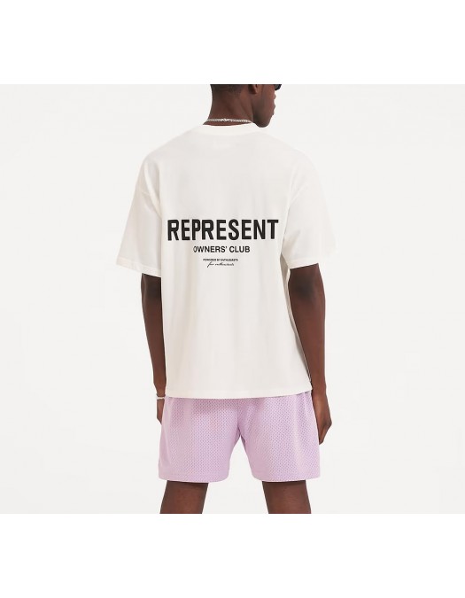 Tricou REPRESENT, Owners Club, Logo Insert, White - OCM41114072