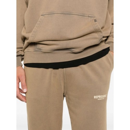 Pantaloni REPRESENT, Owners Club track pants, Beige