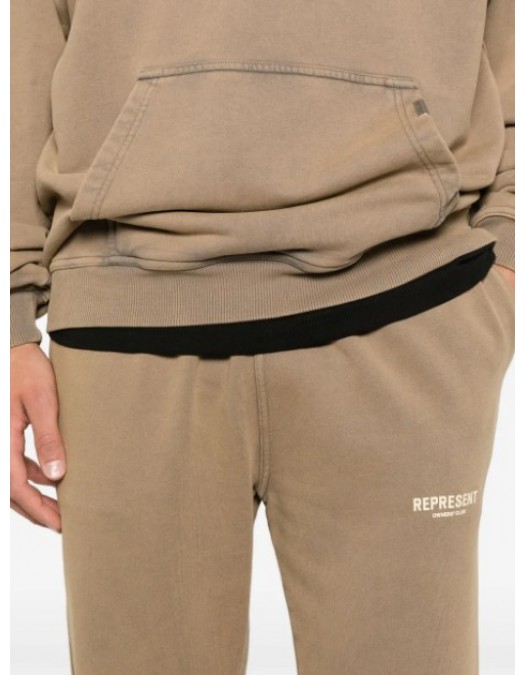 Pantaloni REPRESENT, Owners Club track pants, Beige - OCM4111616