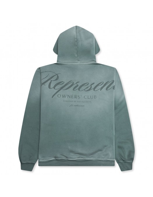 Hanorac RREPRESENT, OWNERS CLUB SCRIPT, Verde Vintage - OCM4120039