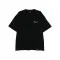 Tricou REPRESENT, Owners Club Script, Black, Oversized Fit