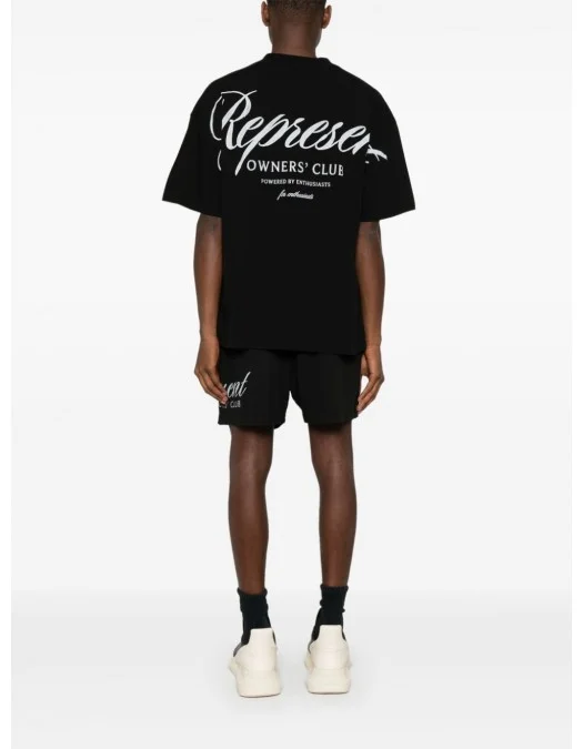 Tricou REPRESENT, Owners Club Script, Black - OCM41201001 Tricou REPRESENT, Owners Club Script, Black - OCM41201001