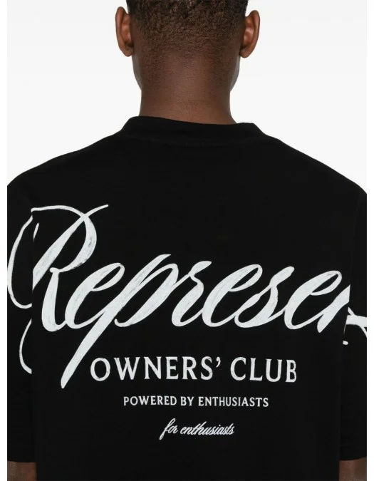 Tricou REPRESENT, Owners Club Script, Black - OCM41201001 Tricou REPRESENT, Owners Club Script, Black - OCM41201001