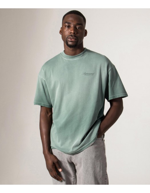 Tricou REPRESENT, Owners Club Script, Vintage Green - OCM4120139