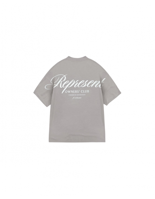 TRICOU REPRESENT, Owners Club Script, Slate Grey - OCM4120146 TRICOU REPRESENT, Owners Club Script, Slate Grey - OCM4120146