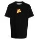 Tricou OFF WHITE, Logo Brand Colorat, Black - OMAA027F22JER0061018 Tricou OFF WHITE, Logo Brand Colorat, Black - OMAA027F22JER0061018