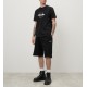 Tricou OFF WHITE, Style Logo Insert, Black - OMAA027F24JER0071001