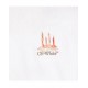 TRICOU OFF WHITE,  Candles Flames Print, Regular Fit, Alb - OMAA027F25JER0020110