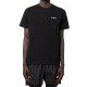 Tricou OFF WHITE, Wave Diag, Black - OMAA027S22JER0101001