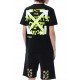 Tricou OFF WHITE, Graphic Print on Back, Negru - OMAA027S23JER0061050