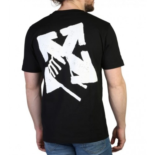 Tricou OFF WHITE, Black Arrows, Negru, Slim Fit Tricou OFF WHITE, Black Arrows, Negru, Slim Fit