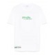 Tricou OFF WHITE, Barber 1, Picture Print, White - OMAA027S25JER0050110