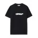 Tricou OFF WHITE, Spray Arrow Design, Black - OMAA027S25JER00B1001