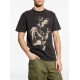 Tricou OFF WHITE, Painting Art Print, Black - OMAA027S25JER00E1361