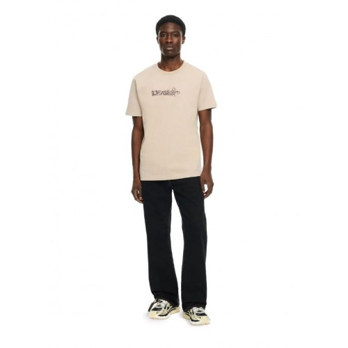 Tricou OFF WHITE, Heraldic Arrow Slim T-shirt, Beige