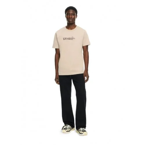 Tricou OFF WHITE, Heraldic Arrow Slim T-shirt, Beige
