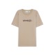 Tricou OFF WHITE, Heraldic Arrow Slim T-shirt, Beige - OMAA027S26J008250