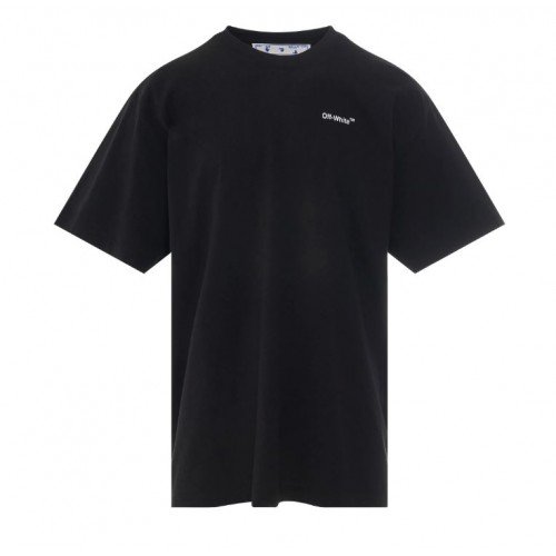 TRICOU OFF WHITE, Caravaggio Deposition, Oversized, Negru