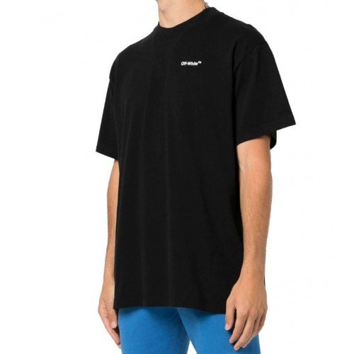 TRICOU OFF WHITE, Caravaggio Deposition, Oversized, Negru