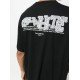 Tricou OFF WHITE,  Logo Grey Print, Black - OMAA038F22JER0031001