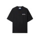 Tricou OFF WHITE, SCRIPT SKATE Fit, Negru - OMAA120C99JER00D1001