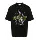 Tricou OFF WHITE, Script Mary Skate, Black - OMAA120F24JER0081084