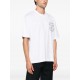 Tricou OFF WHITE, Dragon Skate, White - OMAA120F24JER00D0184