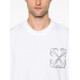 Tricou OFF WHITE, Dragon Skate, White - OMAA120F24JER00D0184