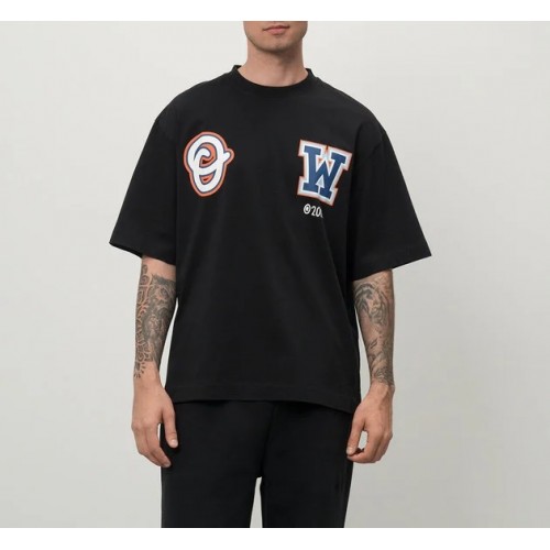Tricou OFF WHITE, Wizzard Print, Black, Skate Fit Tricou OFF WHITE, Wizzard Print, Black, Skate Fit