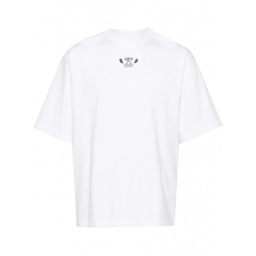 Tricou OFF WHITE, Bandana Arrow OMAA120S24JER0030110 Tricou OFF WHITE, Bandana Arrow OMAA120S24JER0030110