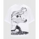 Tricou OFF WHITE, Big Croco Print, Oversized, White - OMAA120S25JER0050110